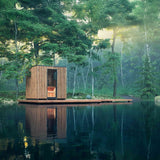Auroom Garda 90×90 Outdoor Sauna | 6-Person Fully Assembled Cabin