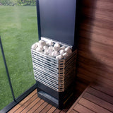 Saunum AIR 5 4.8kW Electric Sauna Heater with Climate Equalizer | Stainless Steel