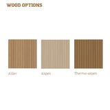 Auroom Arti 91×111 Outdoor Sauna | 5-Person Cabin with Front Terrace