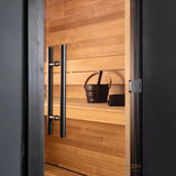 Auroom Garda 90×90 Outdoor Sauna | 6-Person Fully Assembled Cabin