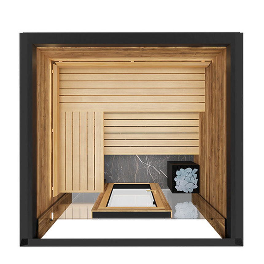 ThermaSol Fortis Outdoor Sauna Cabin (3–4 Person)
