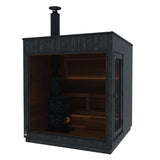 ThermaSol Nordic Misty Outdoor Sauna Cabin (2–5 Person, Modular)