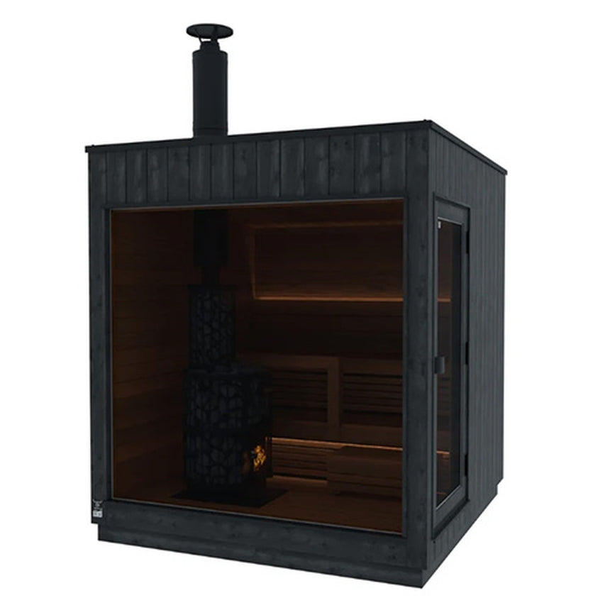 ThermaSol Nordic Misty Outdoor Sauna Cabin (2–5 Person, Modular)