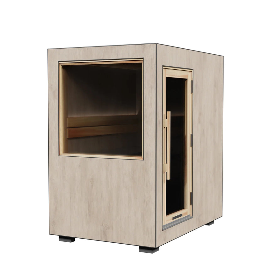 ThermaSol Solaris 2–5 Person Solar-Powered Outdoor Sauna Cabin