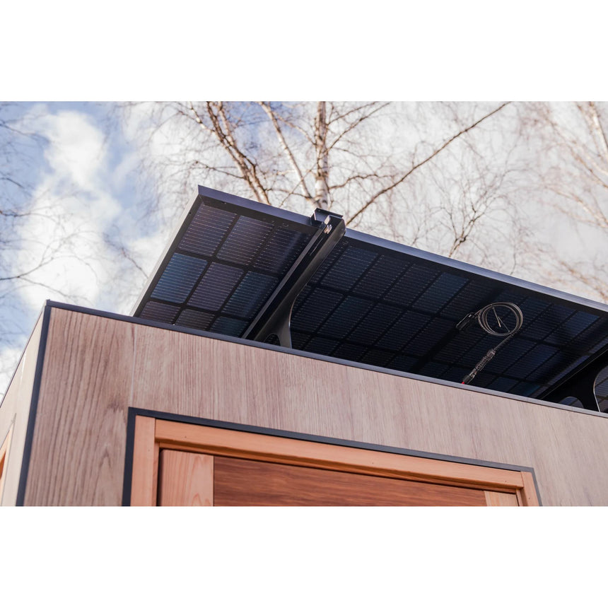 ThermaSol Solaris 2–5 Person Solar-Powered Outdoor Sauna Cabin