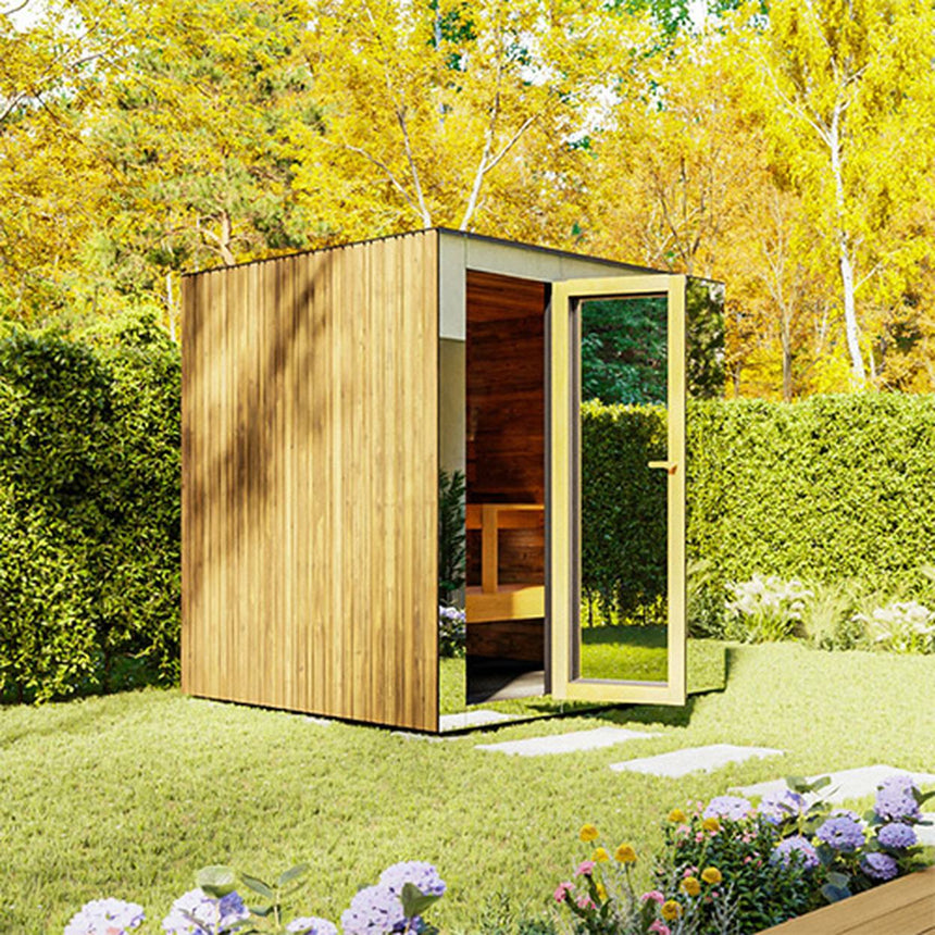 ThermaSol Spectra 3–4 Person Outdoor Sauna Cabin