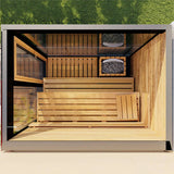 ThermaSol Vera 2–3 Person Outdoor Sauna Cabin